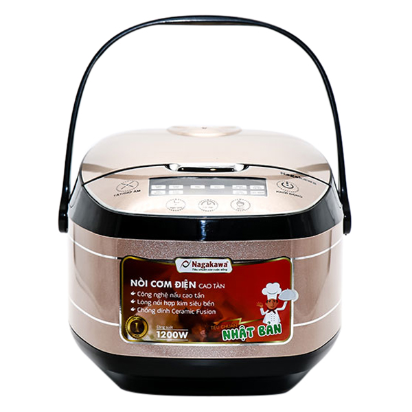 Nồi cơm điện cao tần nagakawa nag0102 new. bảo hành chính hãng 12 tháng.