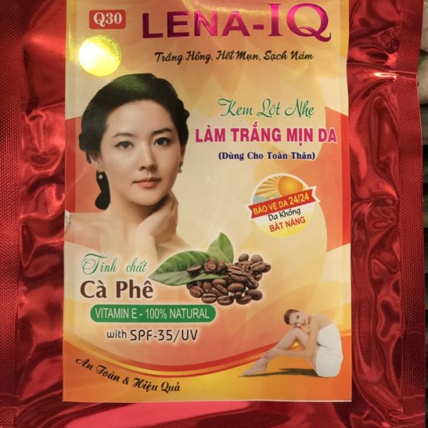 Kem lột nhẹ trắng mịn toàn thân Lena IQ