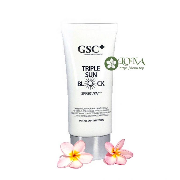 Kem chống nắng GSC Triple Sun Block Hàn Quốc 50ml