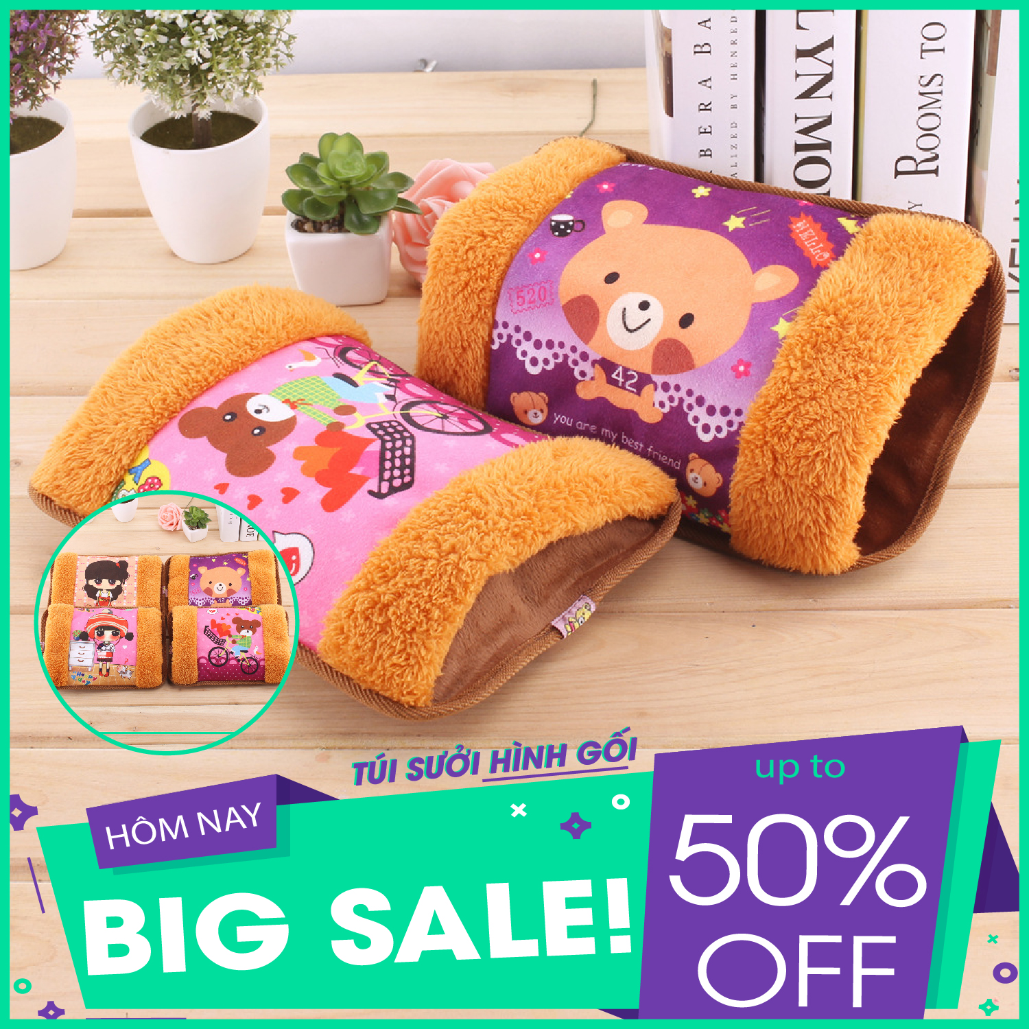 Túi Sưởi Ấm Chườm Nóng Lạnh Hình Thú Dễ Thương - Túi chườm nóng lạnh hình thú - Túi sưởi, Túi Sưởi Ấm Túi ủ ấm Túi chườm nóng lạnh giữ ấm mùa đông hình gối - Gối Chườm giúp giảm các cơn đau ( MẪU NGẪU NHIÊN)