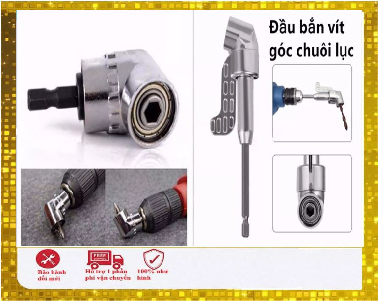 Đầu chuyển hướng máy khoan,máy bắt vít,phụ kiện máy khoan đa năng