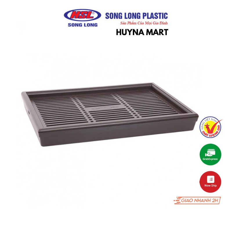 Khay trà đựng ấm chén song long cao cấp