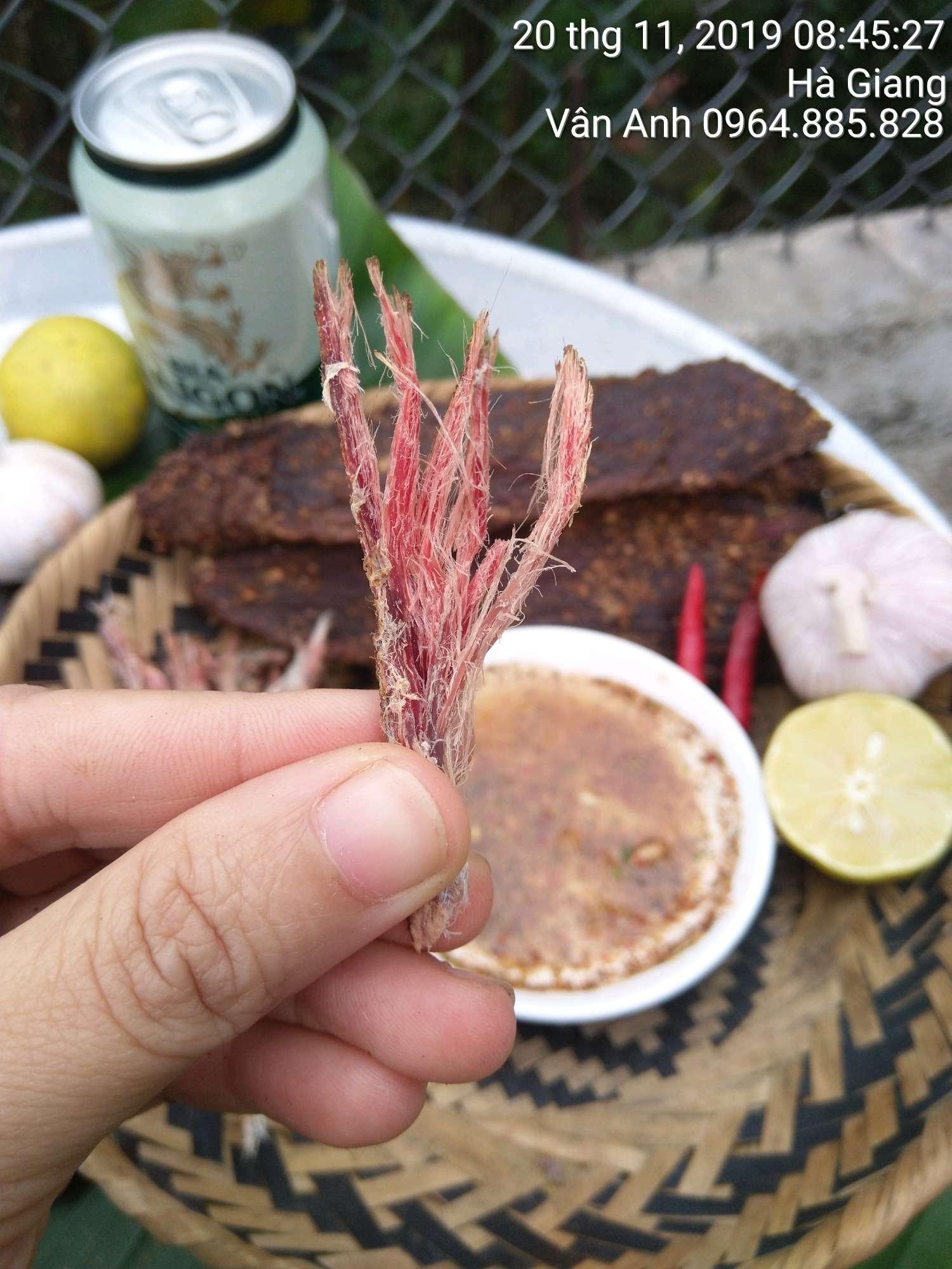 100g thịt trâu gác bếp chuẩn vị tây bắc - gói dùng thử