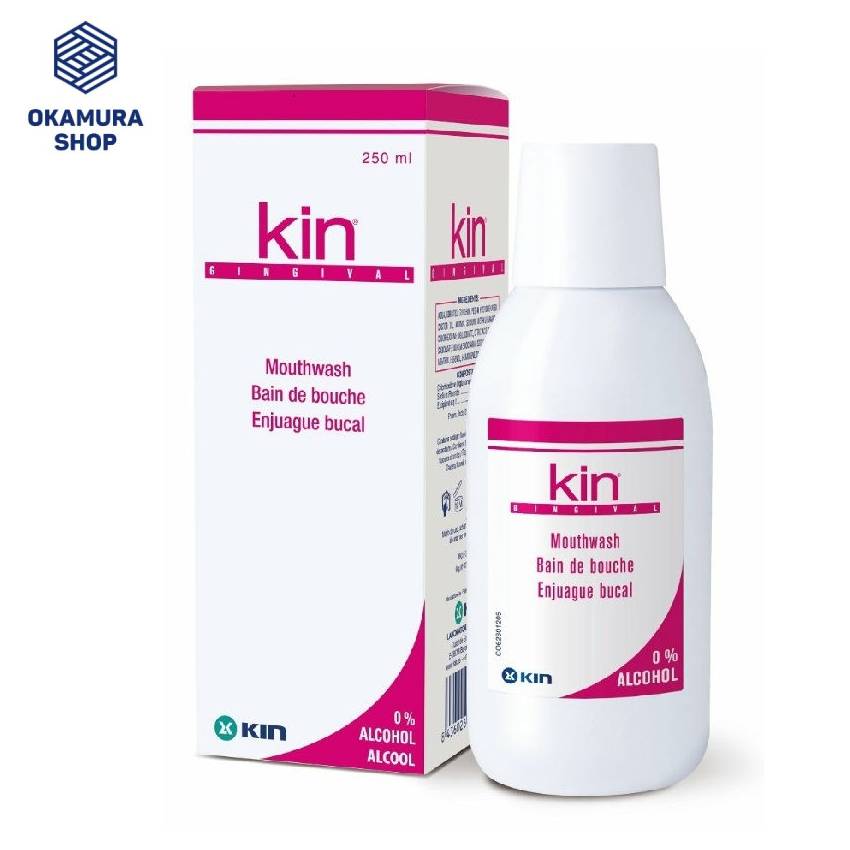 [HCM]Nước súc miệng KIN GINGIVAL ĐIỀU TRỊ NHA CHU VIÊM NƯỚU - 250ML