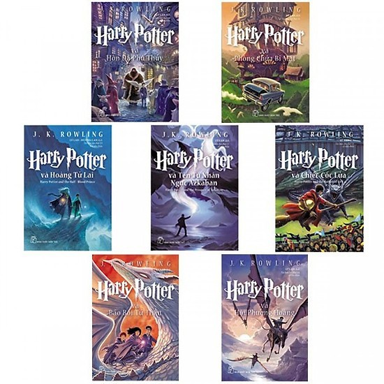 nguyetlinhbook - Sách xịn - Trọn bộ 7 tập Harry Potter bản tiếng việt (nguyetlinhbook).