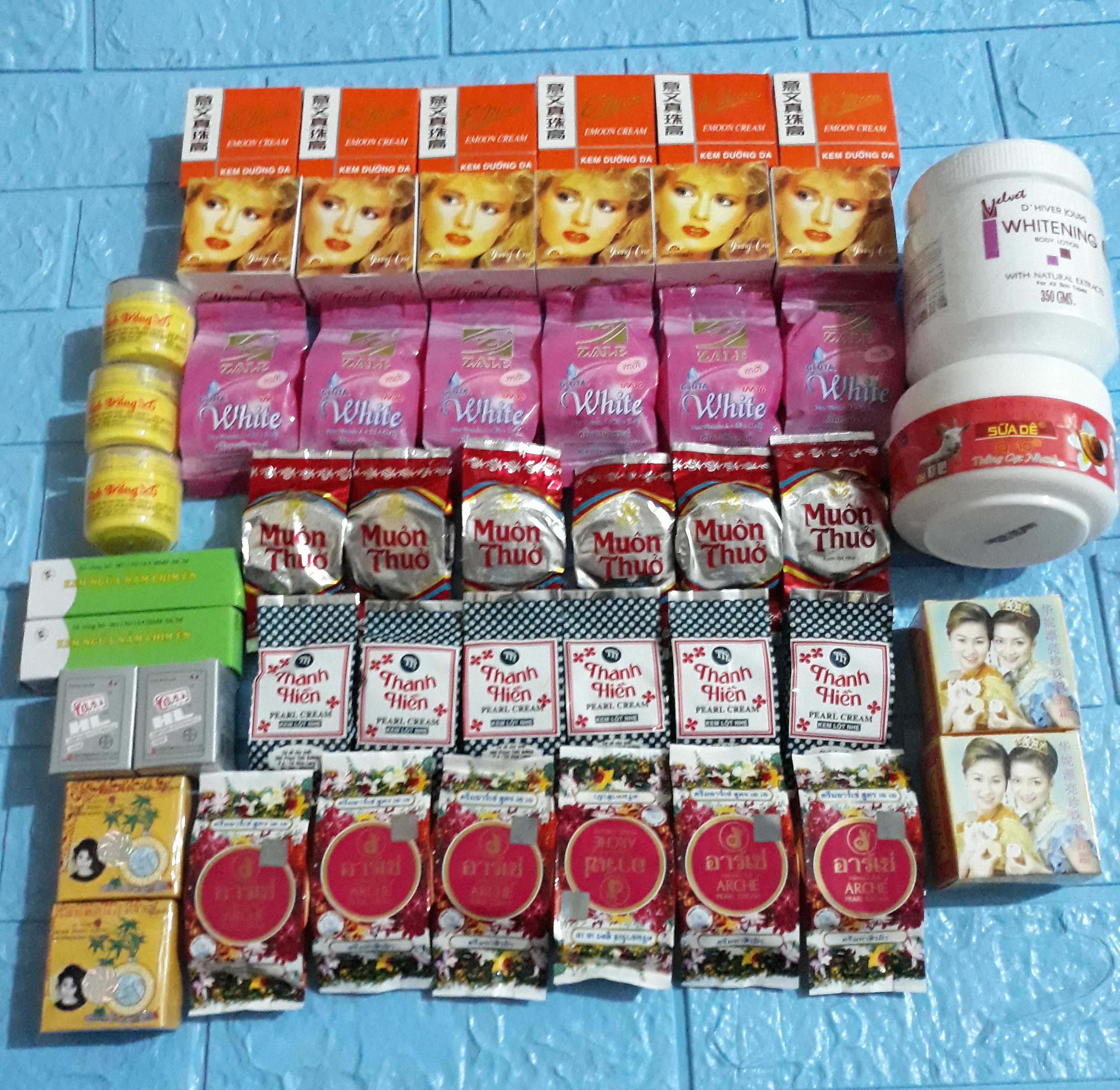 Kem dành cho body siêu trắng SPA