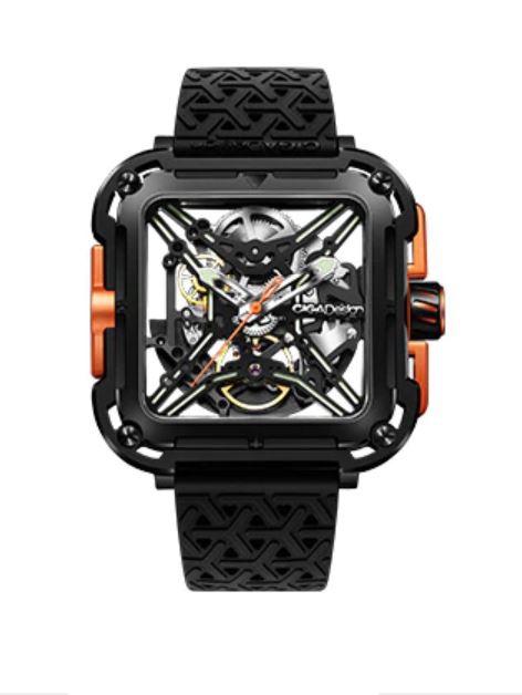 Đồng hồ Cơ Xiaomi Ciga Design X series - Black Orange -Bảo hành 12 tháng