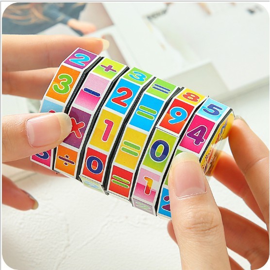 Bộ rubik kết hợp học toán - Rubik toán số
