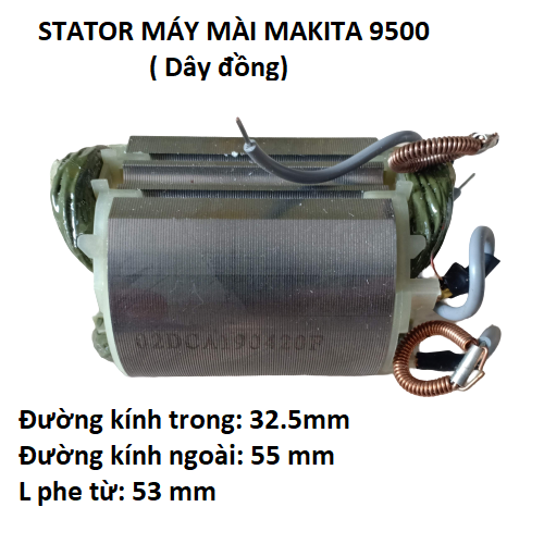 Stator, cuộn điện lắp máy mài 9500 - sa mài 9500