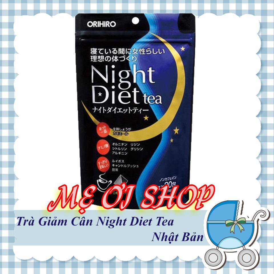 Trà Giảm Cân Night Diet Tea Từ Thảo Dược Thiên Nhiên Loại 20 Gói Nhật Bản