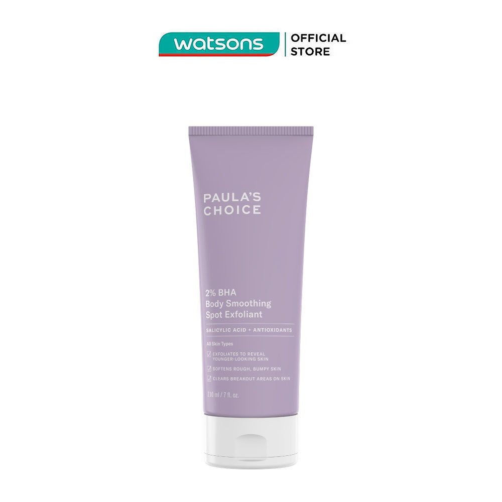  Kem Dưỡng Thể Paula's Choice 2% BHA Body Smoothing Spot Exfoliant 210ml 