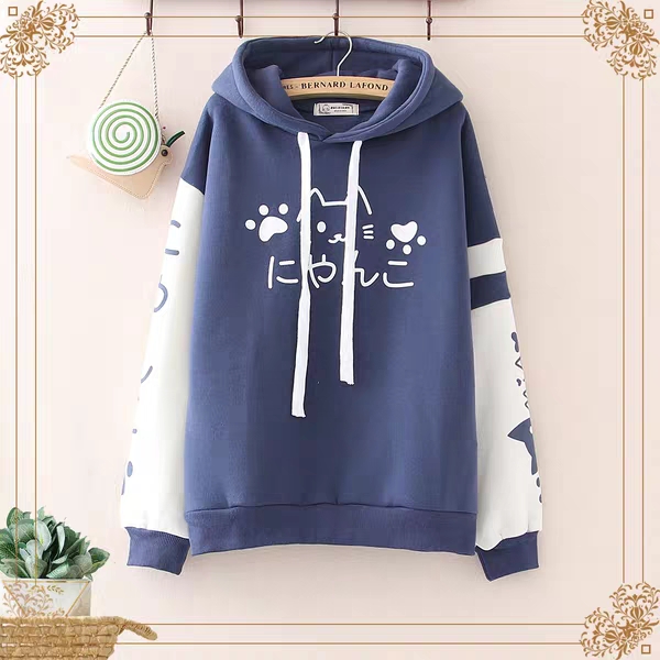 [ VIDEO HÌNH THẬT!! ]  ÁO KHOÁC Nỉ , ÁO KHOÁC HOODIE ,ÁO KHOÁC HOODIE NỮ , ÁO HOODIE ,ÁO CADIGAN ,ÁO HOODIE NỮ ,ÁO NỈ IN MÈO CHỮ NHẬT TÚI TRƯỚC DỄ THƯƠNG BL