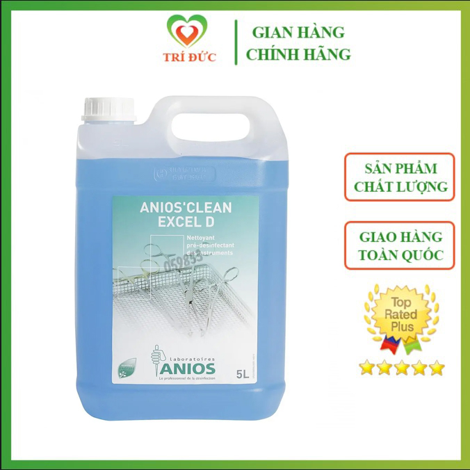 Anios Clean Excel D Dung dịch làm sạch và tiền khử khuẩn dụng cụ y tế