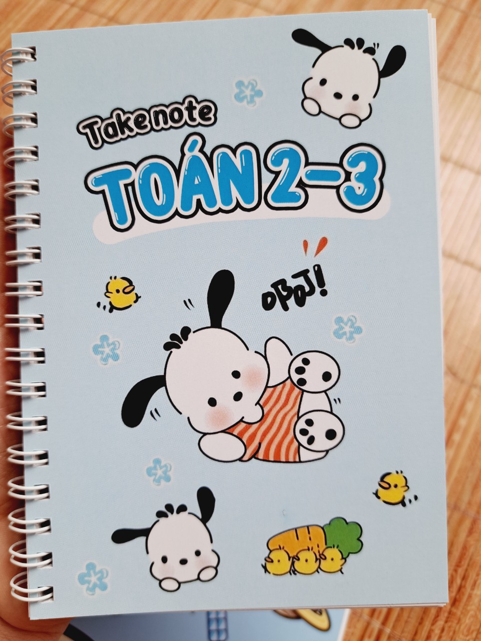 Toán 2+3 sổ tay takenote bản a6
