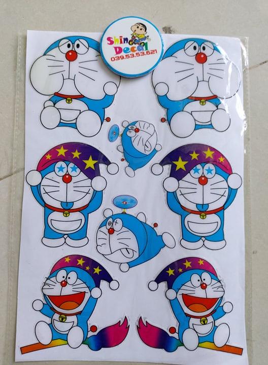 sticker hoạt hình doraemon trọn bộ