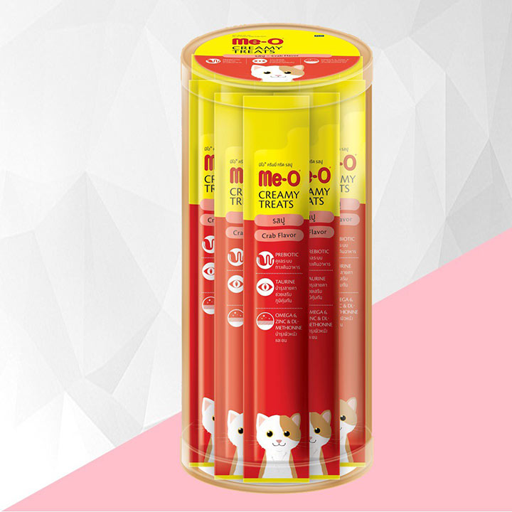 Kem súp Me-O Creamy Treats Hộp 36 gói dành cho mèo - CutePets