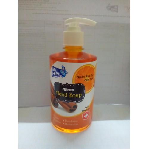 Nước rửa tay thảo mộc hàn quốc quế 500ml - nrttm