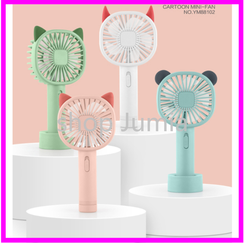【SALE SỐC】Quạt Mini Quạt Cầm Tay Có Đèn Led Mini Fan Sạc Usb