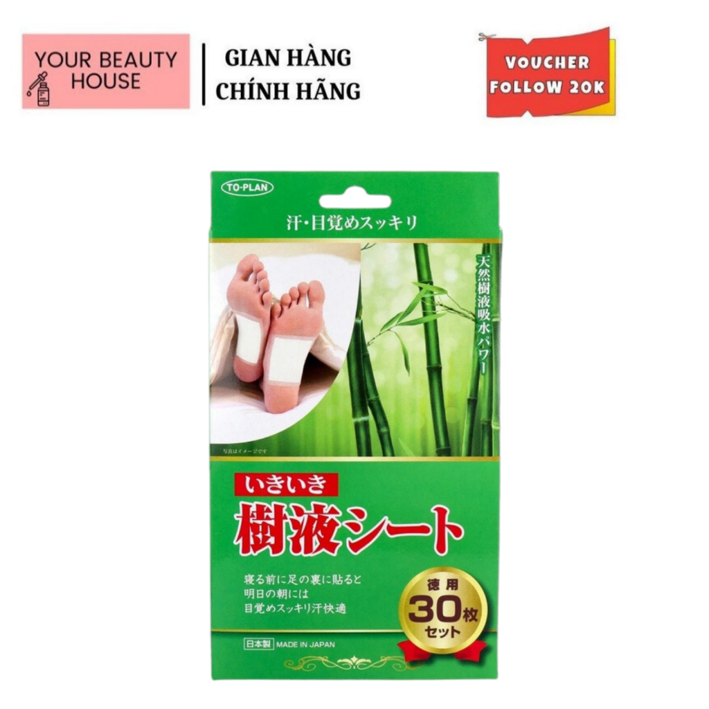 Miếng dán thải độc chân nhật bản