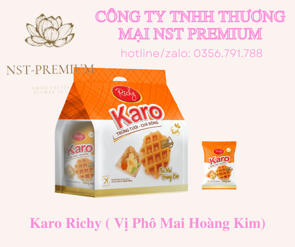 Karo Richy Vị Phô Mai Hoàng Kim