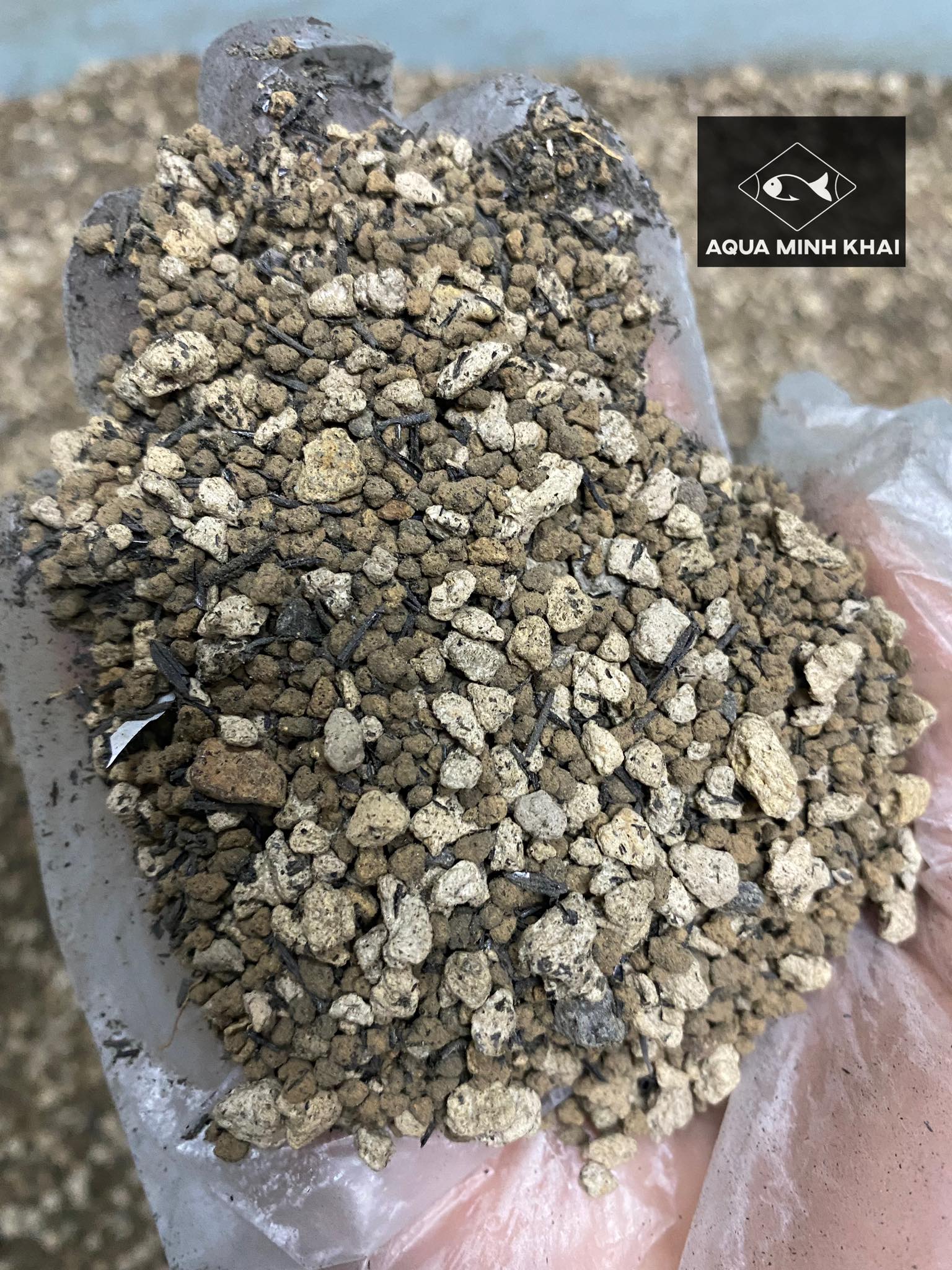 Đất trồng/ Đất Nền Trộn làm nền terrarium, bonsai, trồng sen đá.... 300g