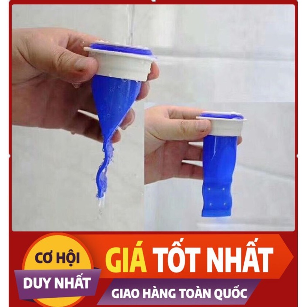 Bịt cống chặn mùi hôi cống bộ nắp phễu thoát sàn chống trào ngược ngăn côn trùng khử mùi đường thoát nước