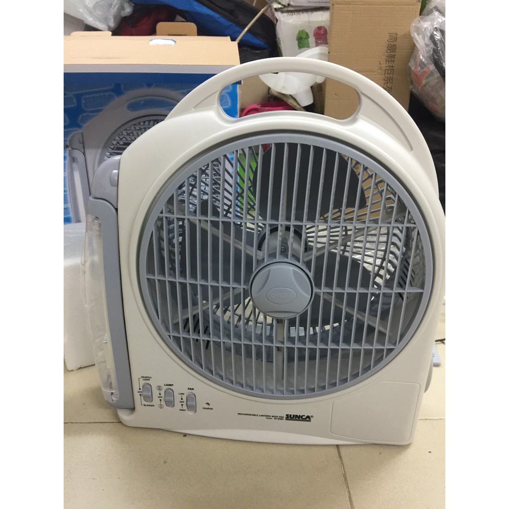 Quạt tích điện đa năng sunca sf-299a