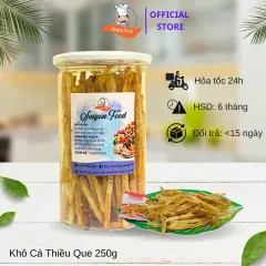 [HCM]250gr Khô Cá Thiều Tẩm Vị ăn liền que - Saigon Food