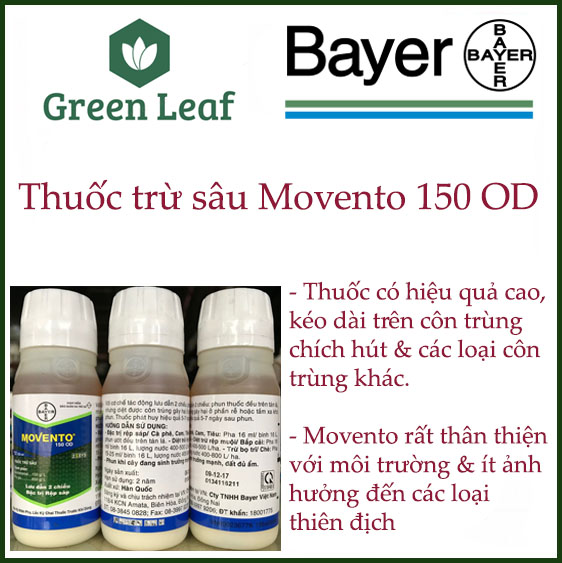 Chuyên trừ RỆP SÁP, RIỆP MUỘI, BỌ TRĨ - MOVENTO