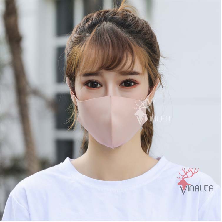 Bộ 4 cái khẩu trang vải  cotton 100% mềm mịn hàng Việt Nam Chống Khuẩn Chống bụi( Có thể tái sử dụng)