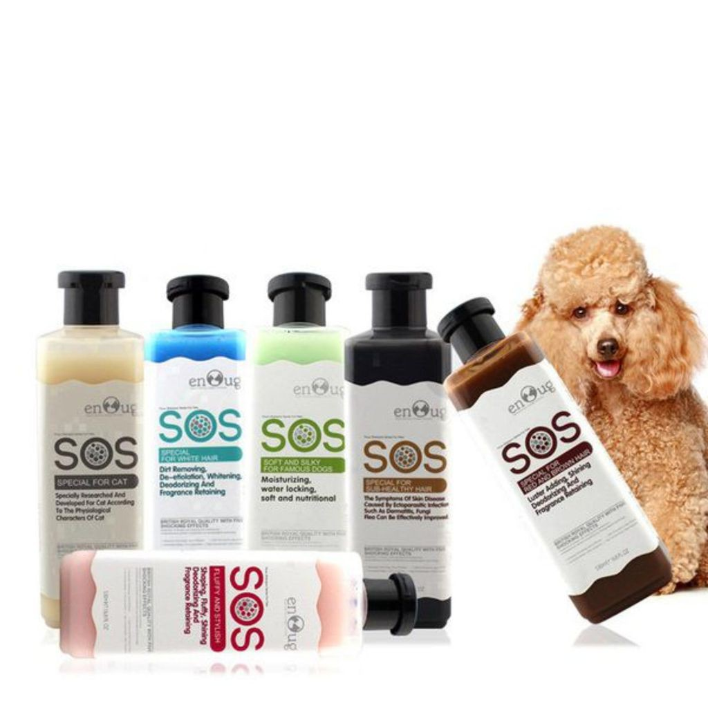 Sữa tắm sos cho chó mèo 530ml - sữa tắm sos cho thú cưng