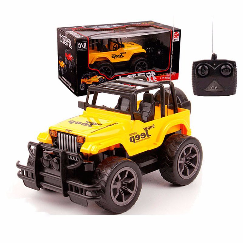 Đồ chơi xe jeep xe bánh lớn xe đua mô tô/ô tô địa hình điều khiển từ xa bốn chiều đồ chơi xe điều khiển cho bé