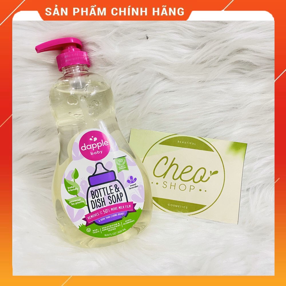 Nước rửa bình sữa Dapple 500ml