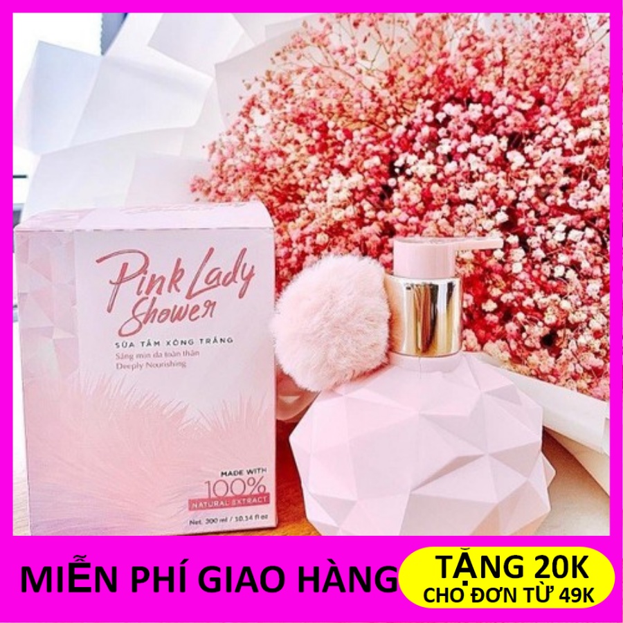 Sữa Tắm Pink--Lady - Sữa Tắm Xông Trắng