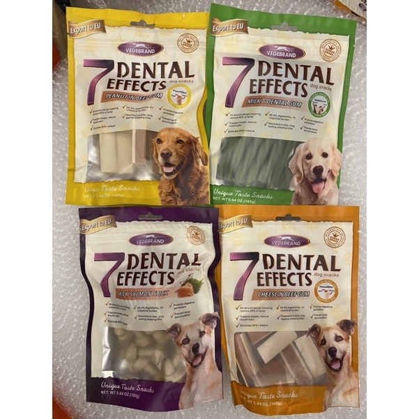 Xương gặm 7 dental efects cho cún 🐶