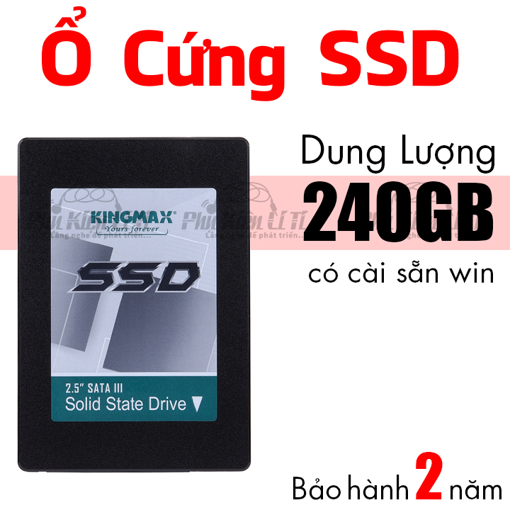 Ổ cứng máy tính SSD 240GB Kingmax Bảo Hành 2 Năm