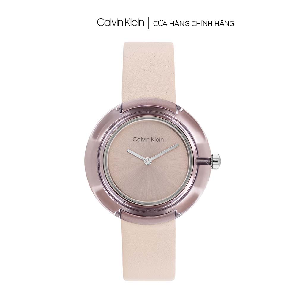 15.9 x DISCOUNT 25% x Đồng hồ Calvin Klein Nữ dây Lưới SS22