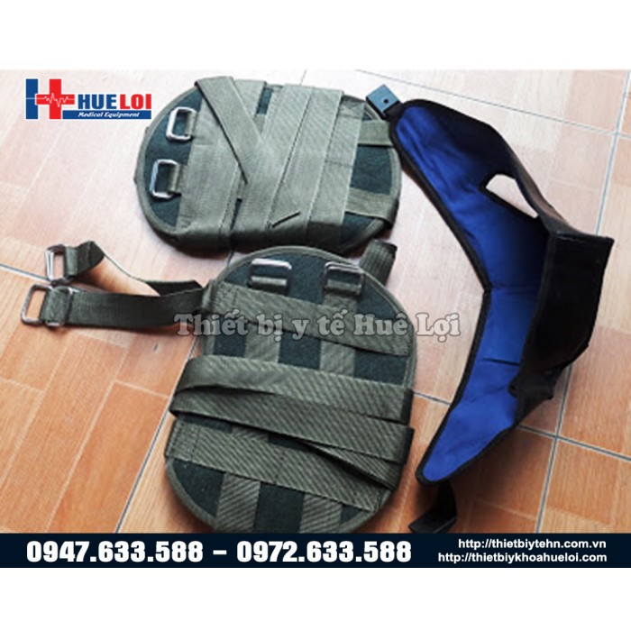 Bộ dây đai của giường kéo giãn cột sống