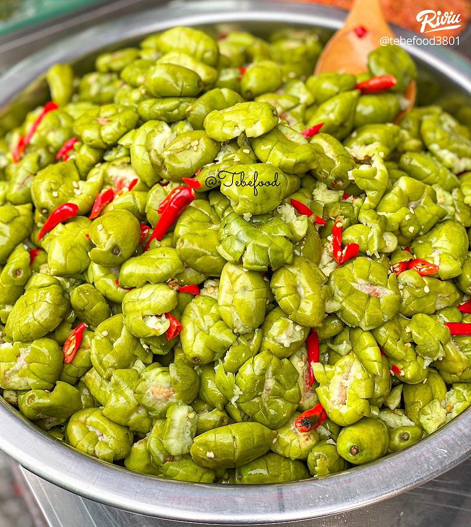 Cà Na đập dập sốc muối ớt chua ngọt