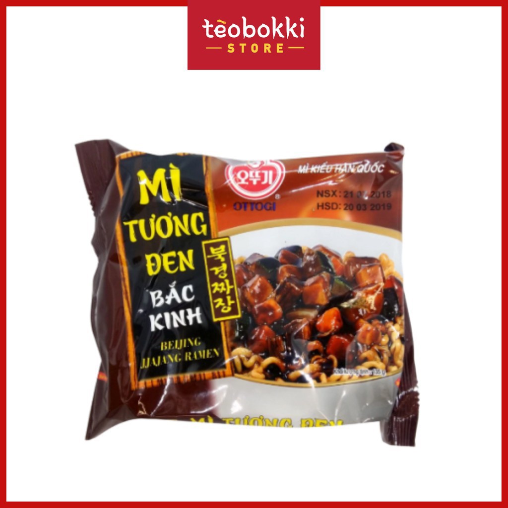 Mì tương đen Bắc Kinh Ottogi 135g