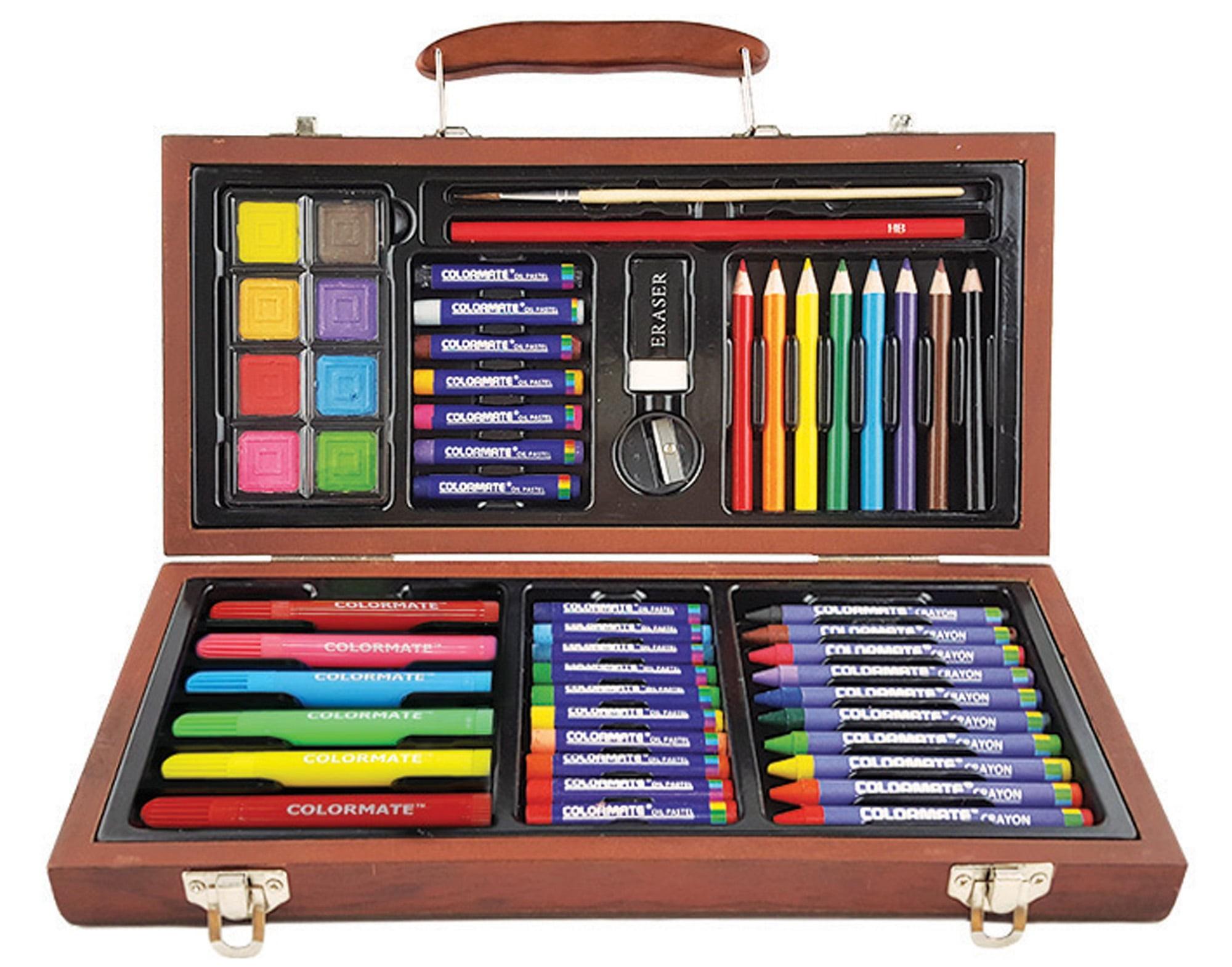Bút Màu Colormate Hộp Gỗ MS-55W