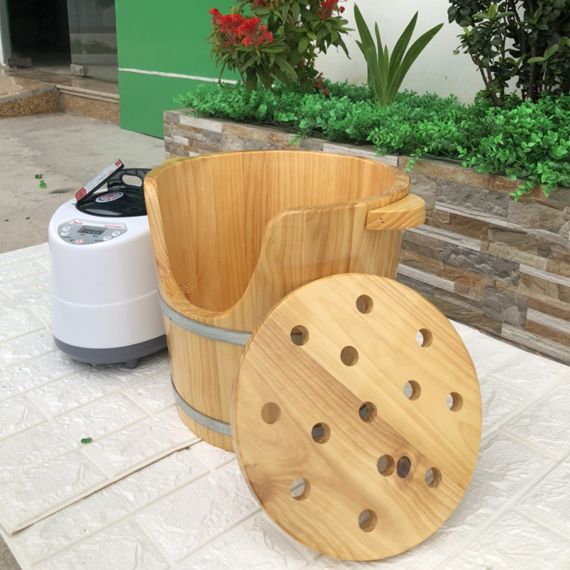 Thùng gỗ xông đầu  - Thùng gỗ xông hơi đầu gỗ thông