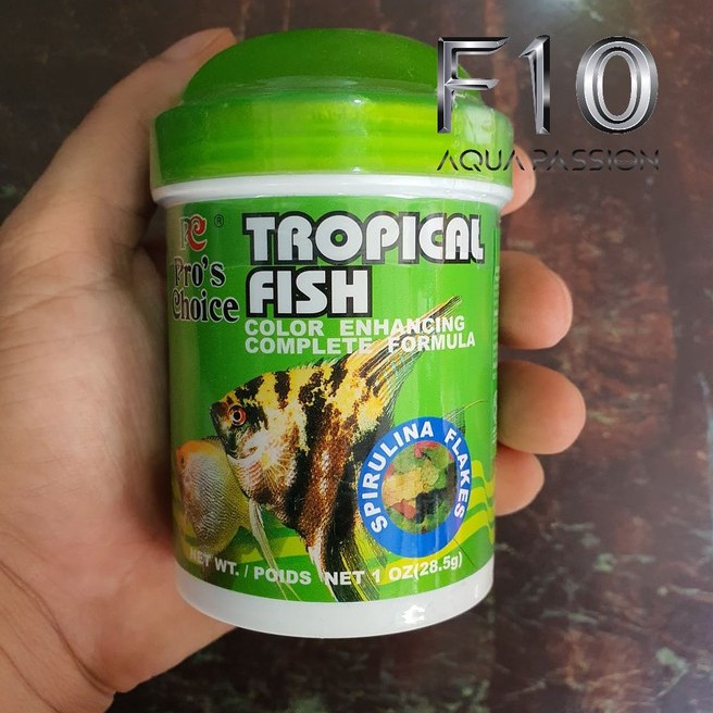 Cám cá thần tiên tropical fish 28.5gr - thức ăn cá thần tiên giá rẻ
