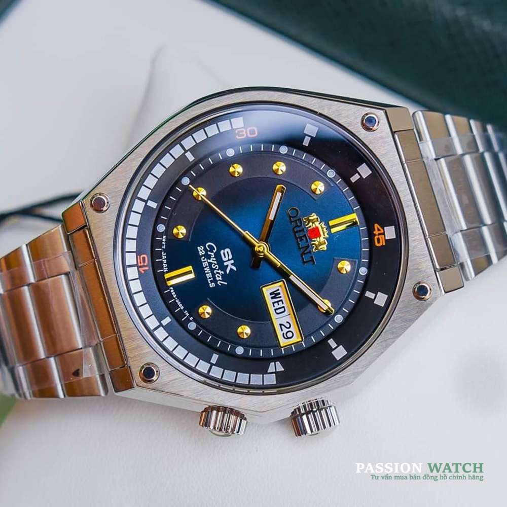 Đồng Hồ Nam Sk Pin Huyền Thoại Dây Bạc 4 Màu Mặt 41.7mm