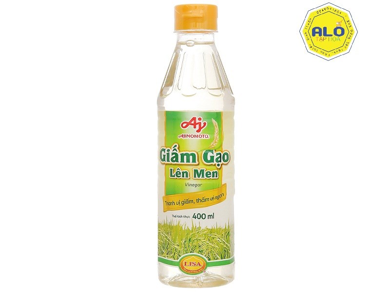 Giấm gạo lên men 400ml