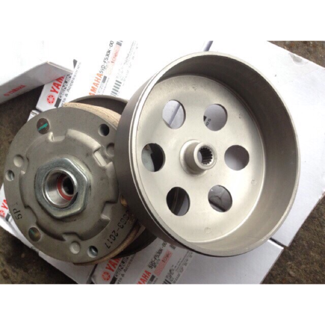 Bộ nồi sau yamaha nouvo sx 125 fi - bộ côn sau nouvo sx - nồi nouvo 5 -6