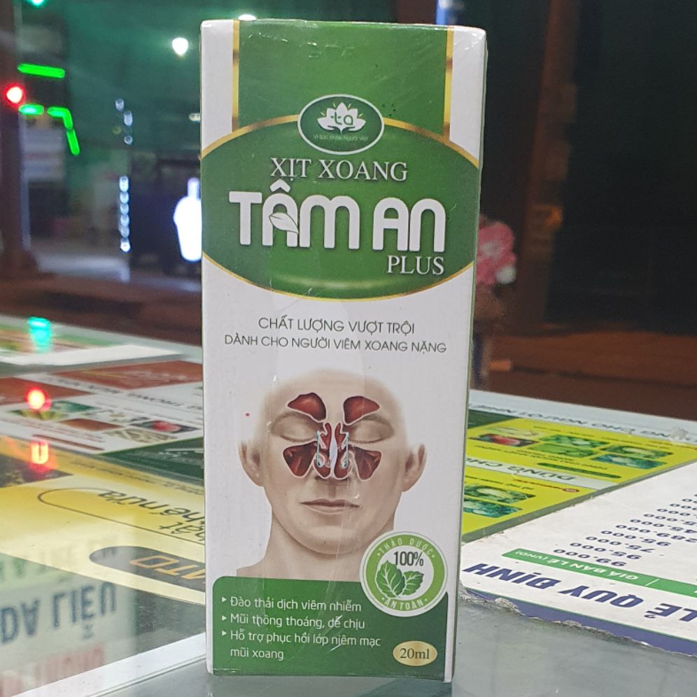 Xịt mũi xoang thảo mộc - cực kì hiệu quả