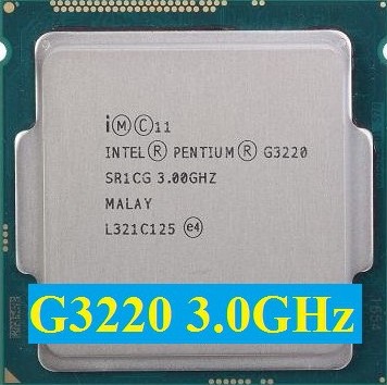 Cpu intel g3220 socket 1150 tốc độ 3.0ghz tặng kèm fan tản nhiệt và keo