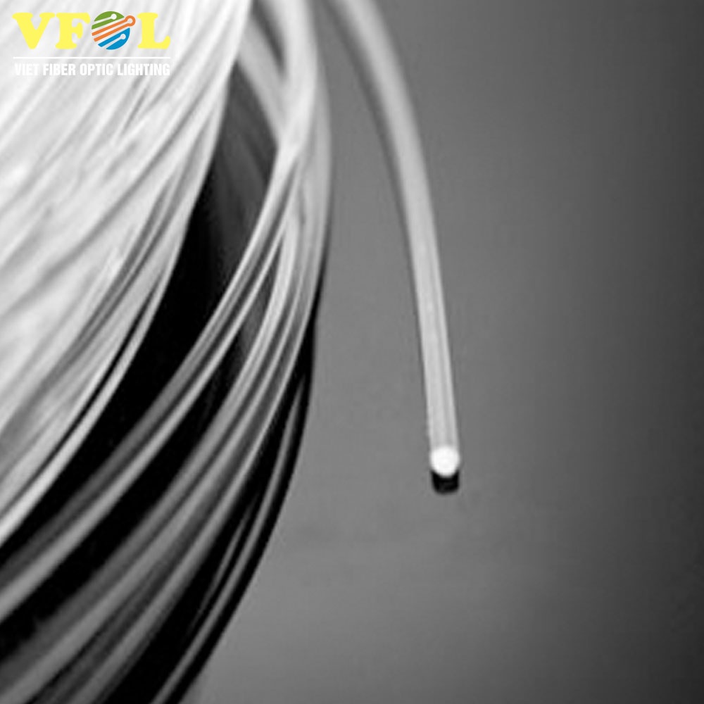 Sợi quang đường kính 1.0mm số lượng lớn trên 100m (loại chất lượng cao, chuẩn xịn) - Làm trần sao nhân tạo, trang trí