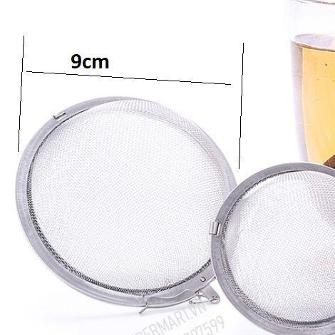 Quả cầu lọc trà phong cách cổ điển quý tộc Anh lưới inox 5.5cm và 9cm